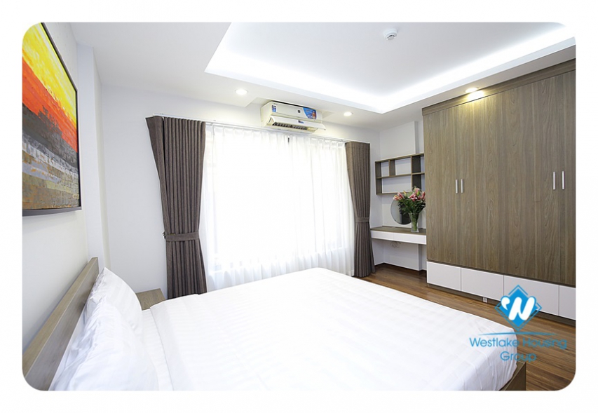 Nice one bedroom apartment for rent in a brand-new building in Ba Dinh